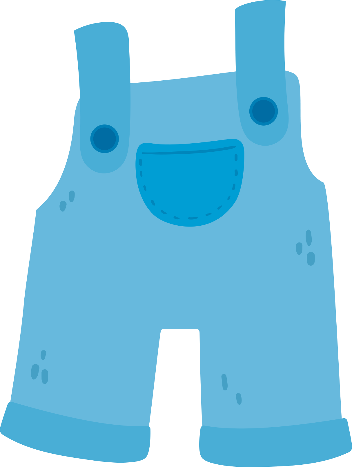 jeans illustration Easter