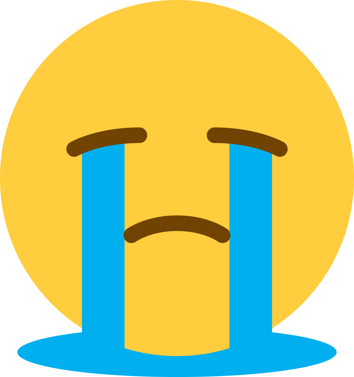 emoji yellow head expression