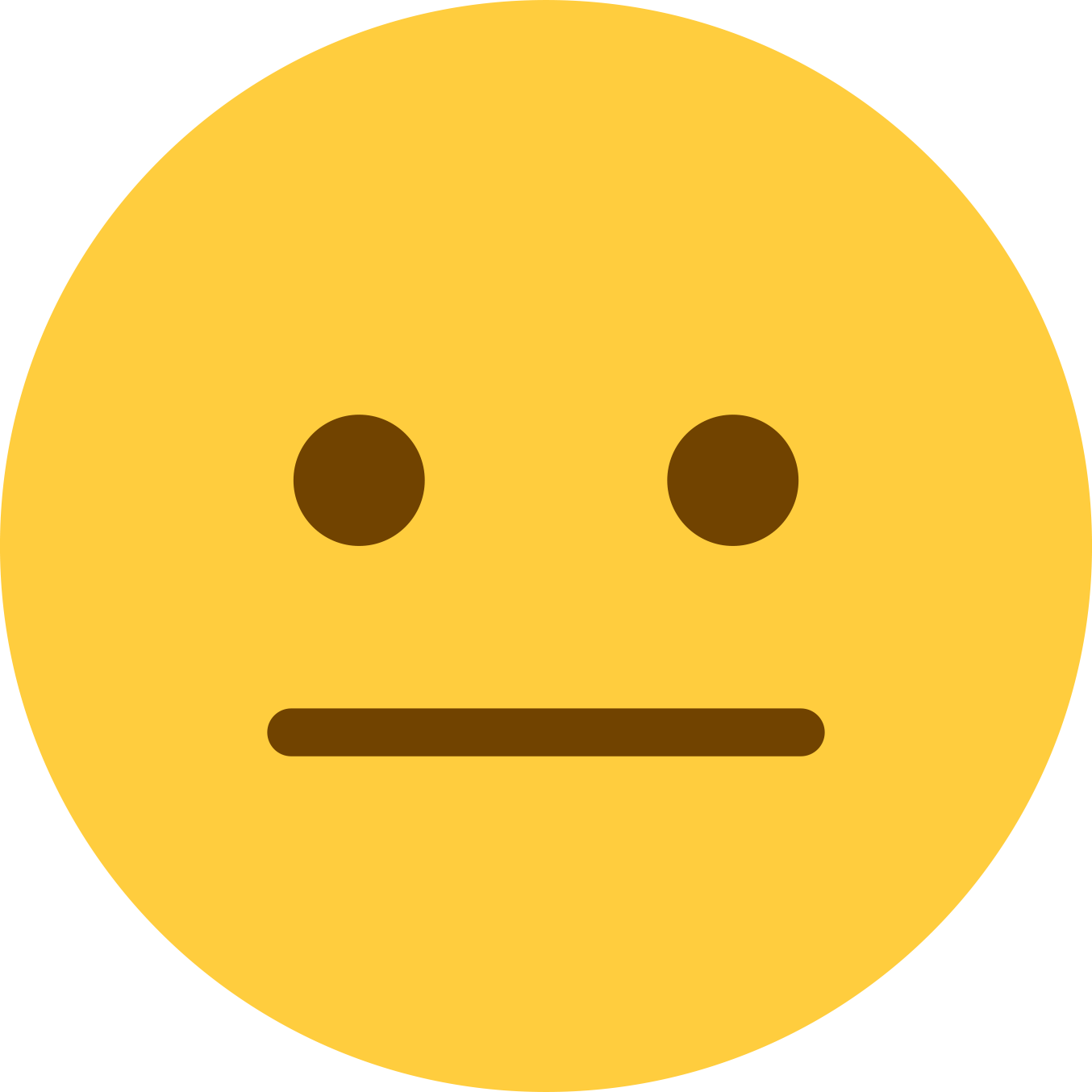 emoji yellow head expression