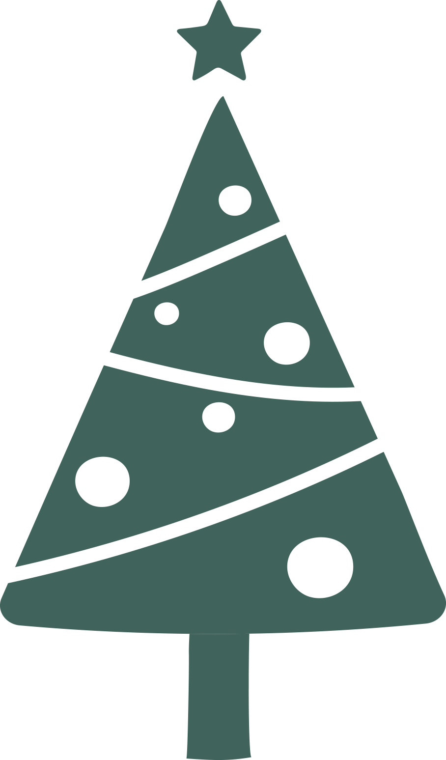 Christmas tree monochrome tree tree