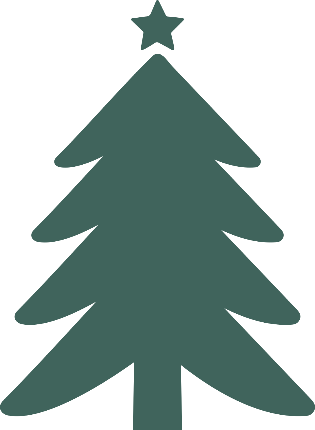 Christmas tree monochrome tree tree