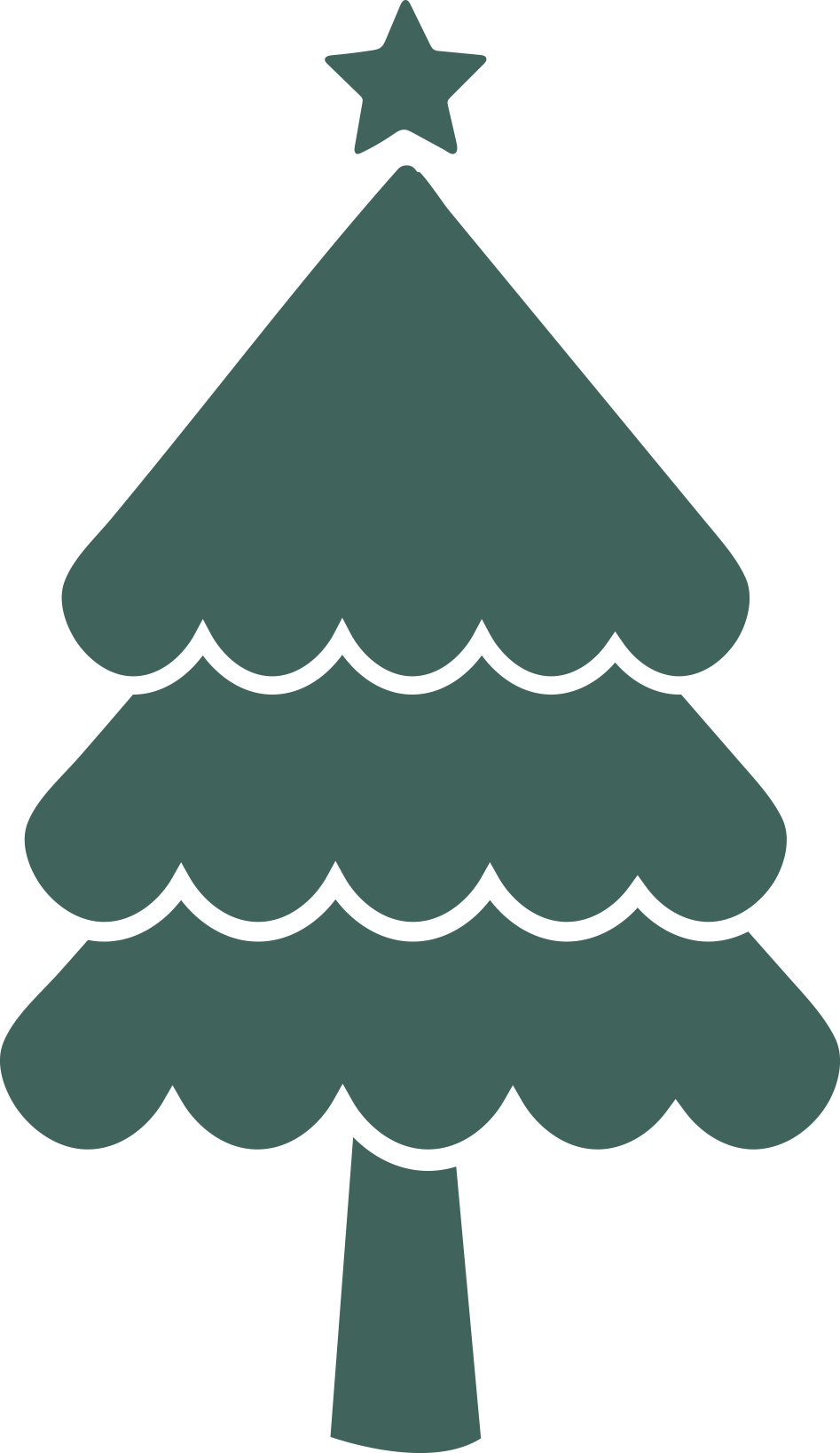 Christmas tree monochrome tree tree