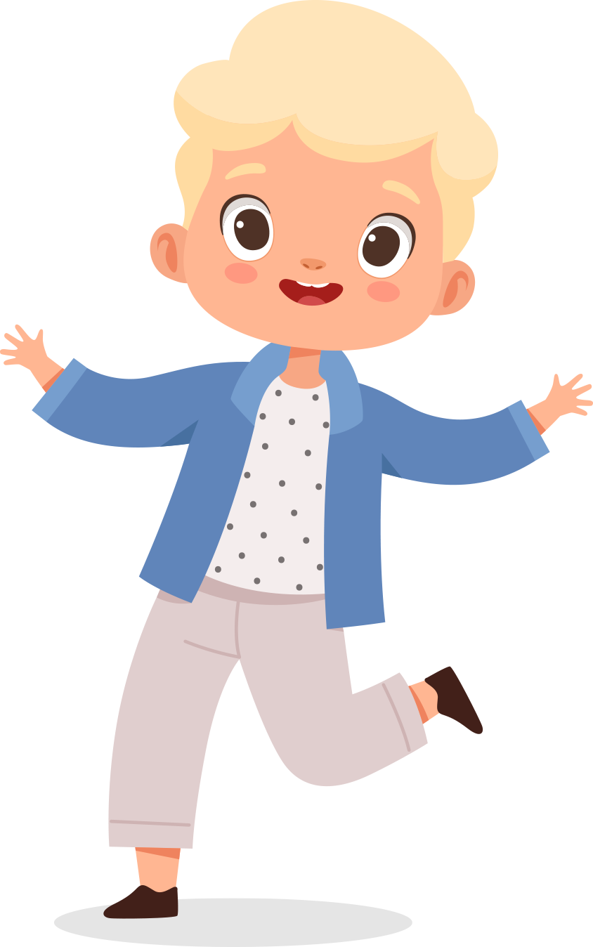 Cute children cartoon children's education learning