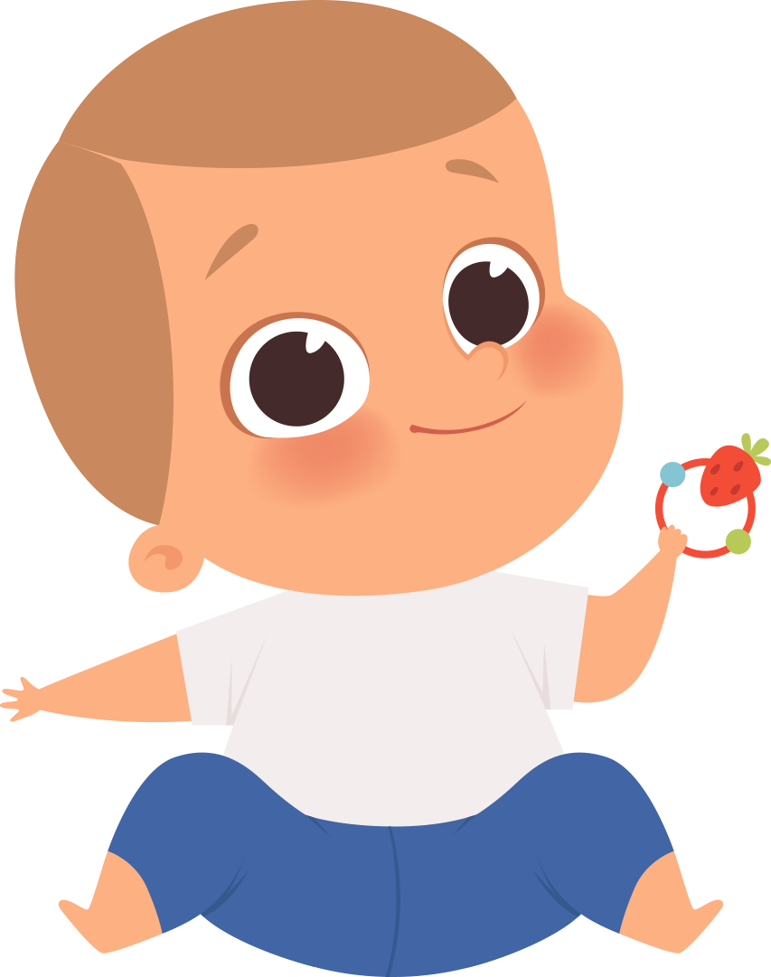 Cute children cartoon children's education learning