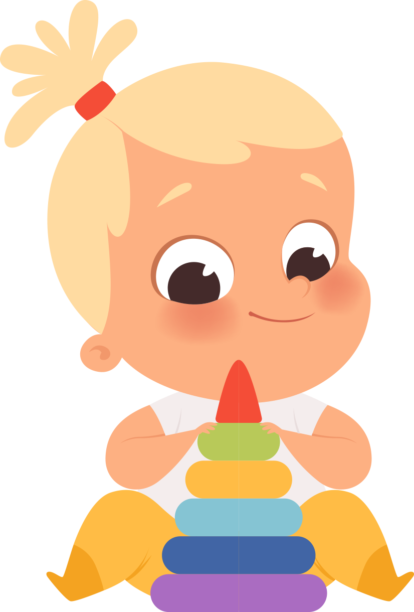 Cute children cartoon children's education learning