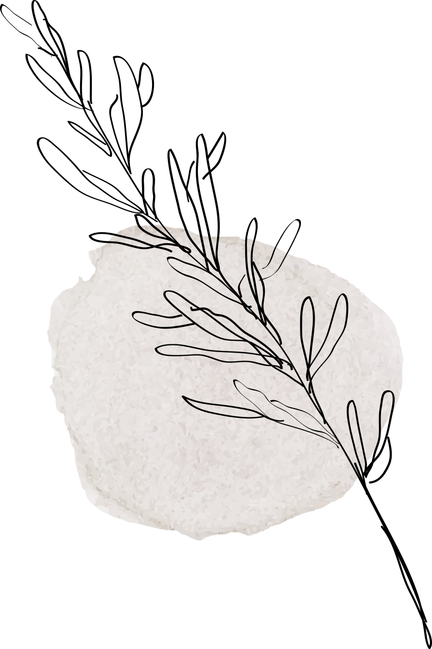 leaf hand-drawn leaf