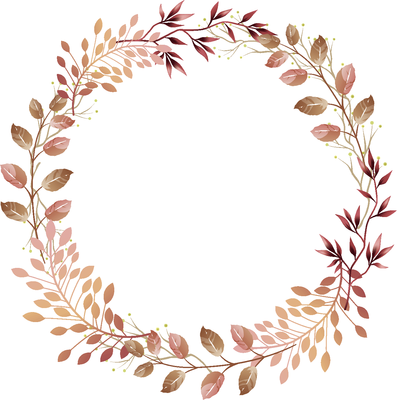 wreath floral wreath hand-drawn wreath