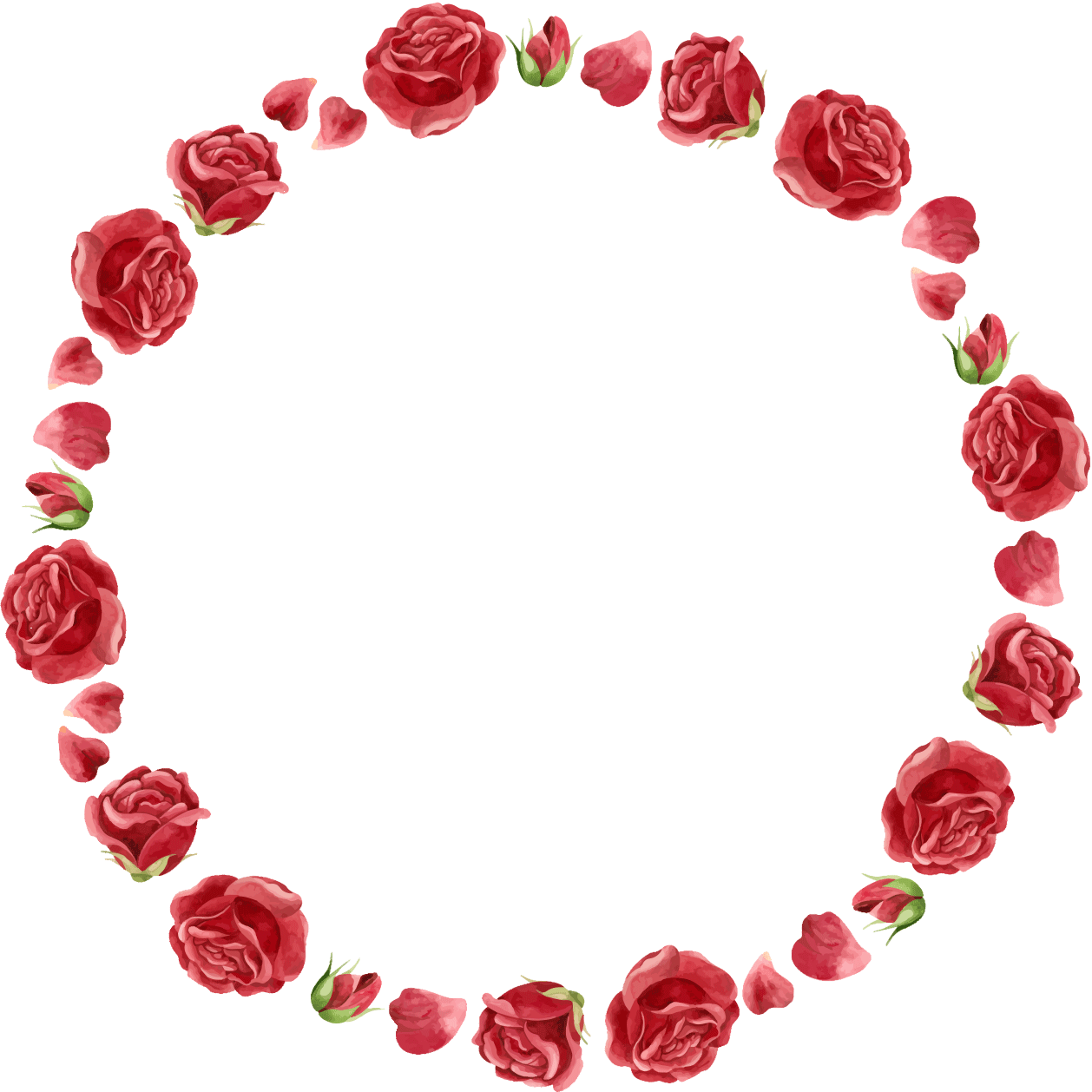 wreath floral wreath hand-drawn wreath