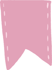 pink flag tag decoration vector birthday celebration happy birthday party