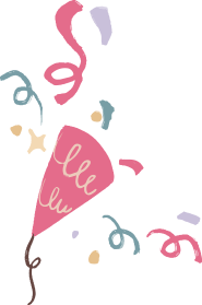 party streamers balloon celebration festival birthday happy birthday