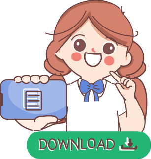 cartoon children student illustration girl