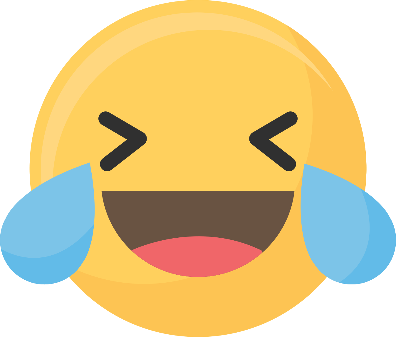 emoji round head yellow head cry