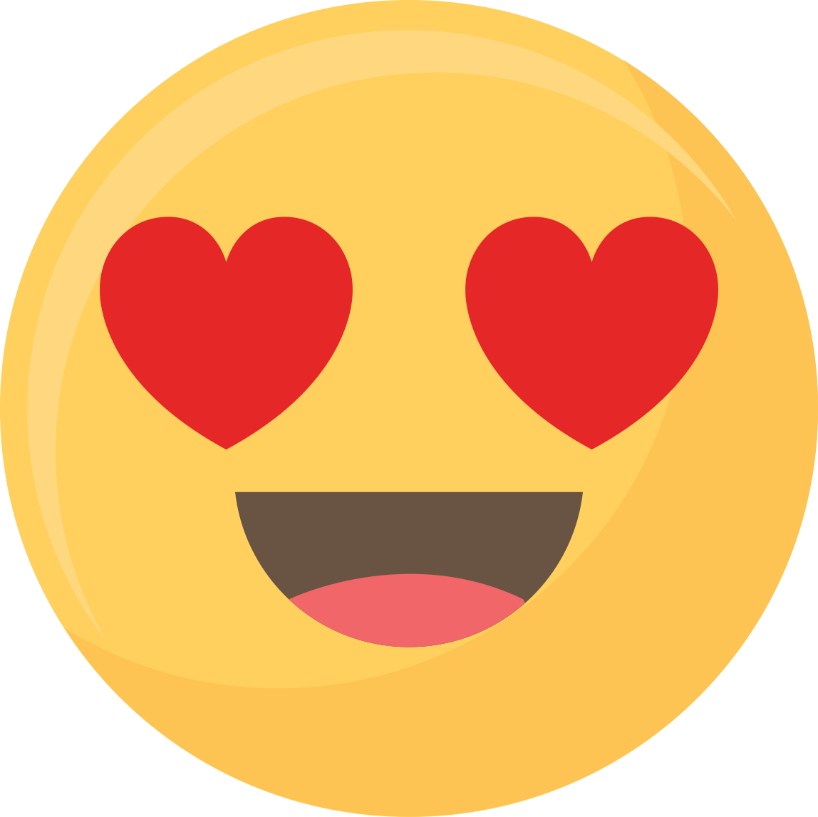 emoji round head yellow head