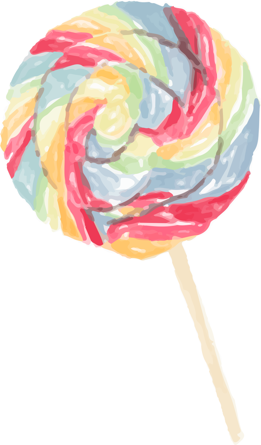 dessert sweets food illustration lollipop