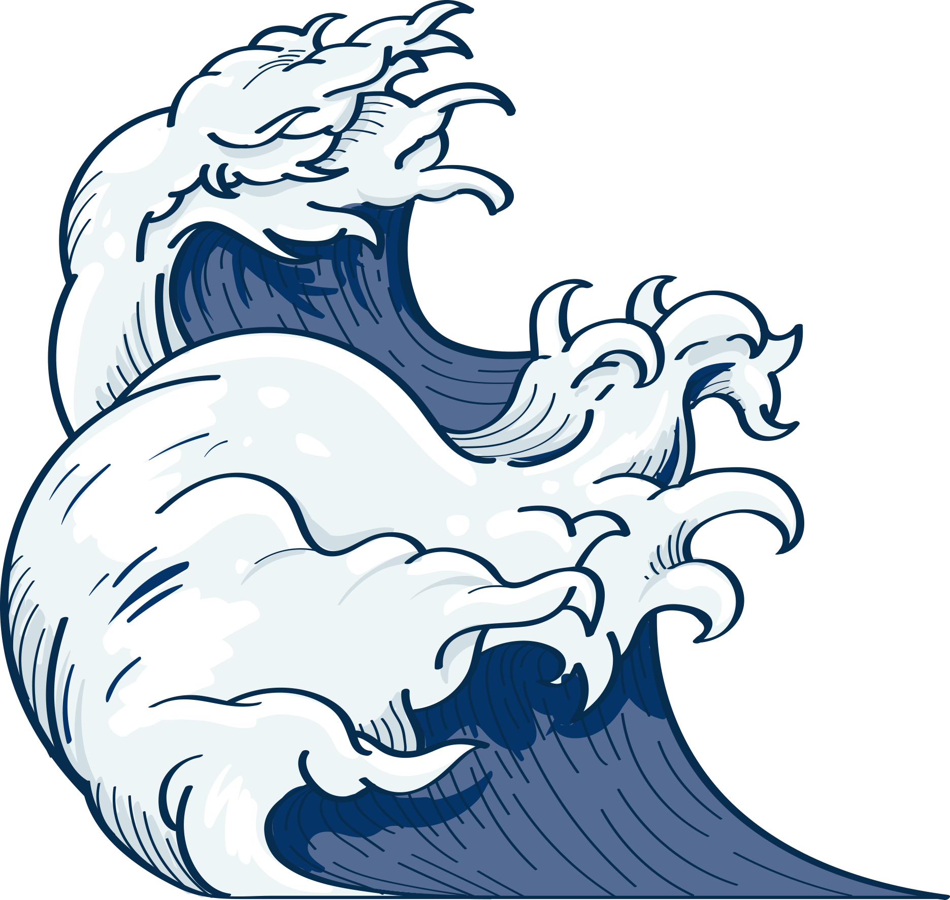 ocean waves ocean waves illustration