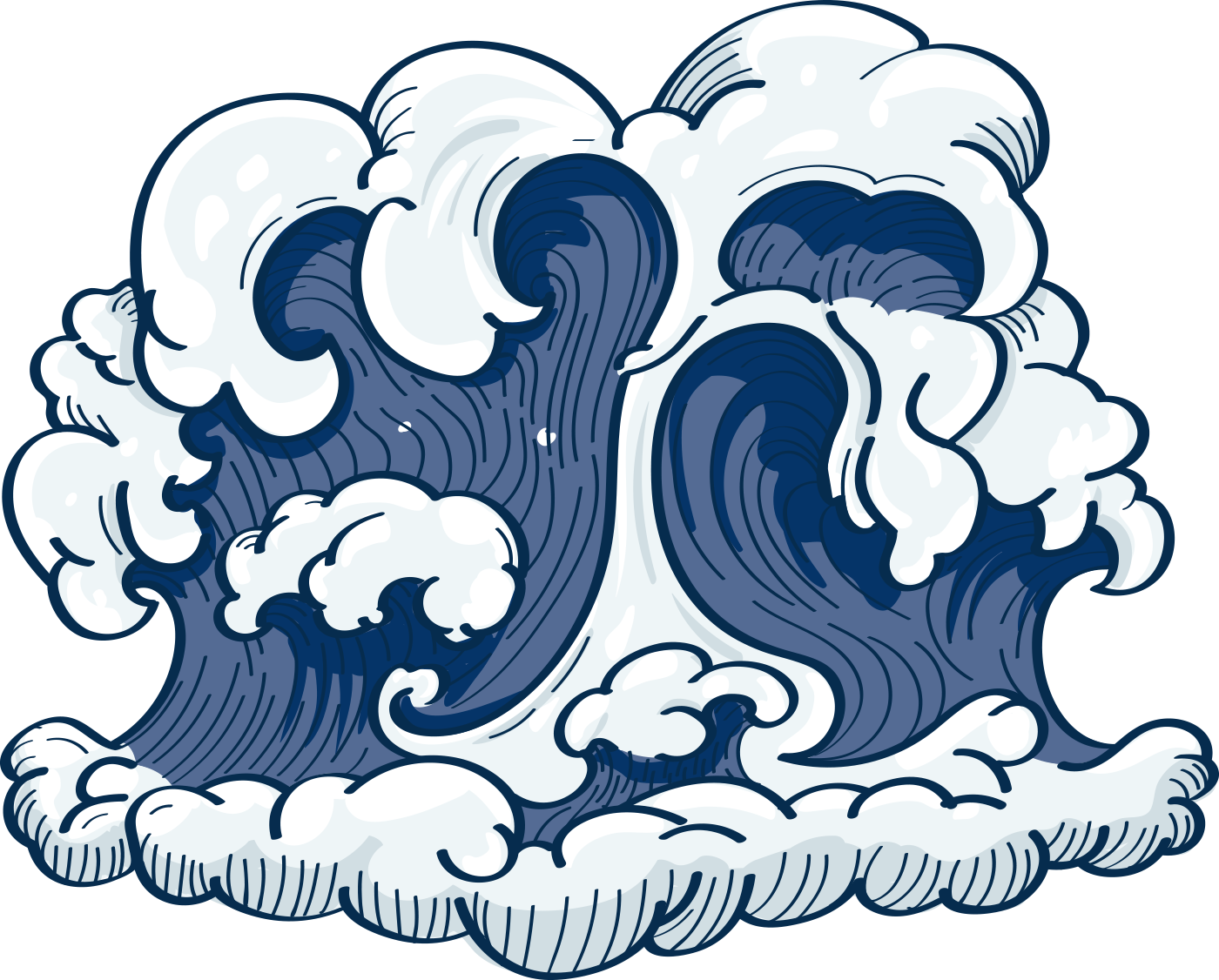 ocean waves ocean waves illustration