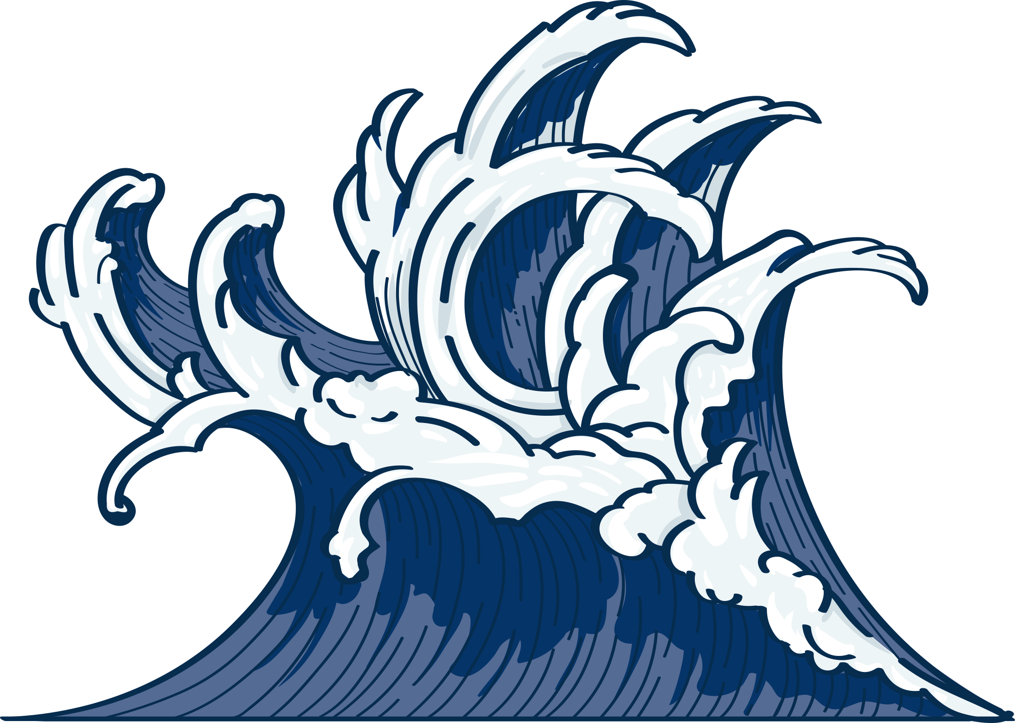 ocean waves ocean waves illustration