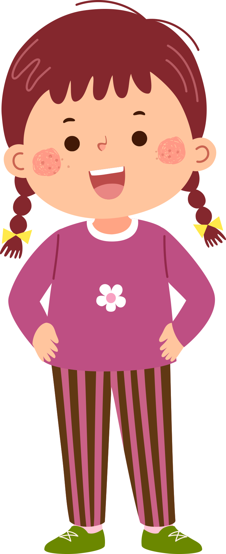 child kid cartoon character