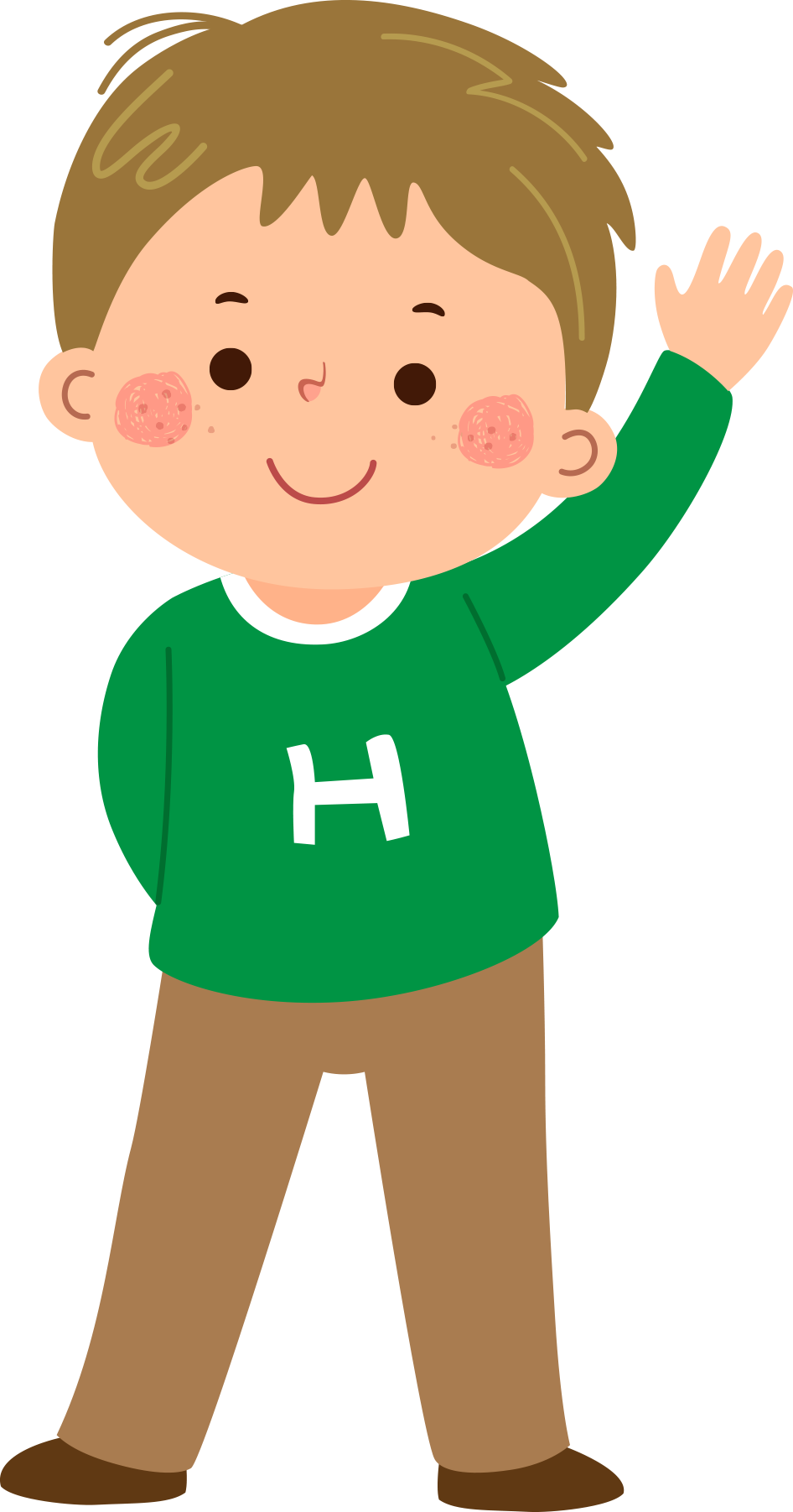 child kid cartoon character boy