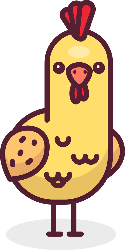 animal illustration chicken